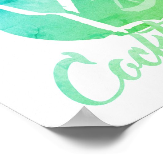 Cocktail-Bar Poster (Ecke)