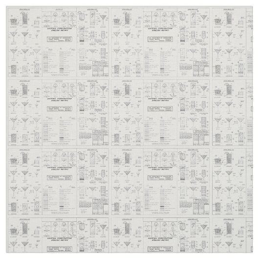 Cocktail-Bau-Diagramm/USDA Stoff (Muster)