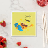 Cocktail "Beach Crazy" Serviette (Beispiel)