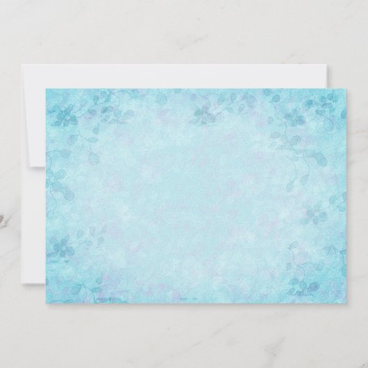 Cocktail Bridal Dusche Einladung (Rückseite)