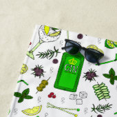Cocktail Brille Gin Tonic Drinks Mixologe Strandtuch (Beispiel)