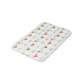 Cocktail Brillen Mixed Bar Drinks Martini Cosmo Badematte (Schrägansicht)