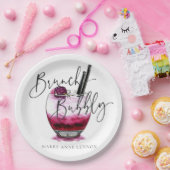 Cocktail Brunch und Bubbly Napkins Pappteller (Party)