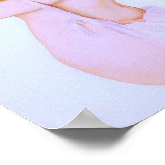 Cocktail-Button hoch Poster (Ecke)