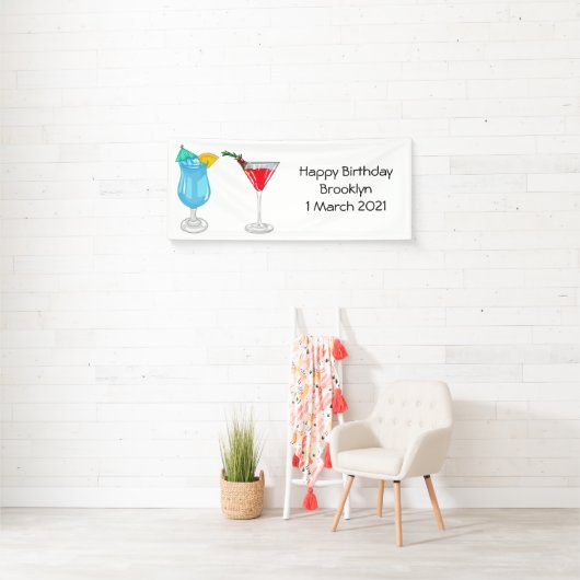Cocktail-Cartoon Banner (Insitu)