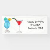 Cocktail-Cartoon Banner (Horizontal)