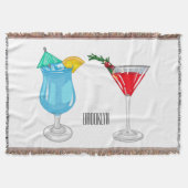 Cocktail-Cartoon Decke (Vorderseite)