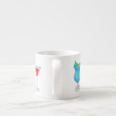 Cocktail-Cartoon Espressotasse (Rückseite)