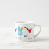 Cocktail-Cartoon Espressotasse (Rechts)