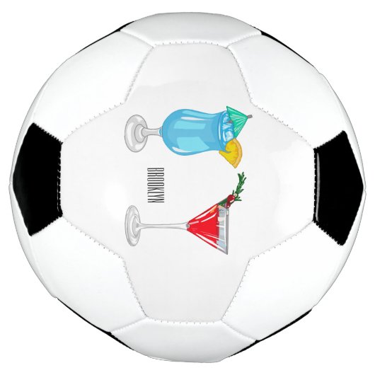 Cocktail-Cartoon Fußball (Gedreht)