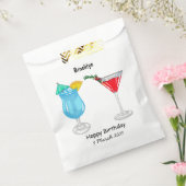 Cocktail-Cartoon Geschenktütchen (Versiegelt)
