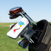 Cocktail-Cartoon Golf Headcover (In Situ)