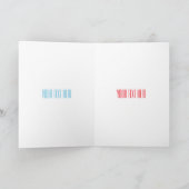 Cocktail-Cartoon Karte (Innenseite)