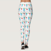 Cocktail-Cartoon Leggings (Rückseite)