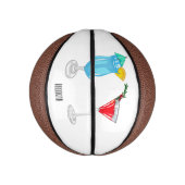 Cocktail-Cartoon Mini Basketball (Vertikal)