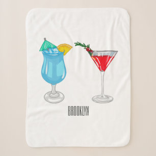 Cocktail-Cartoon Sherpadecke