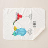 Cocktail-Cartoon Sherpadecke (Vorderseite (Horizontal))