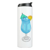 Cocktail-Cartoon Thermosbecher (Nach links gedreht)