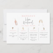 Cocktail-Champagner am Wochenende (Vorderseite)