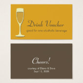 Cocktail Champagner-Glas-Veranstaltung Orangensaft (Vorne & Hinten)