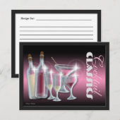 Cocktail Classic Rezept Karten (Vorne/Hinten)