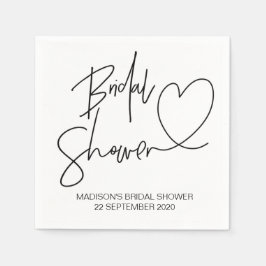 Cocktail-Cocktail-Cocktail-Brautparty Napkins Serviette