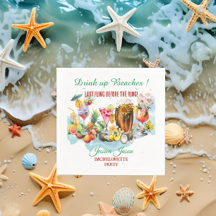 Cocktail Cocktail Cocktail Fruit Junggeselinnen-Ab Serviette