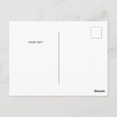 Cocktail Cocktail Minimalistischer Junggeselinnen- Postkarte (Rückseite)