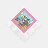 Cocktail Cocktail Party Napkins Jubiläum Serviette (Ecke)