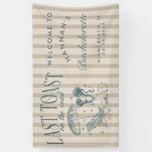 Cocktail Cocktail Party Navy Banner (Vertikal)