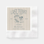 Cocktail Cocktail Party Navy Serviette (Vorderseite)