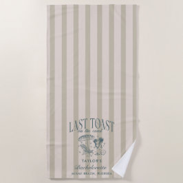 Cocktail Cocktail Party Navy Strandtuch