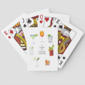 Cocktail Combo Spielkarten (Rückseite)