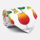 Cocktail der karibischen Inseln Krawatte (Gerollt)