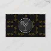 Cocktail Drink | Barkeeper | Restaurant Visitenkarte (Vorderseite)