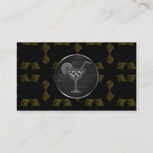 Cocktail Drink   Barkeeper   Restaurant Visitenkarte