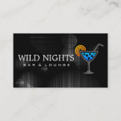 Cocktail Drink | Club | Bar Visitenkarte (Vorderseite)