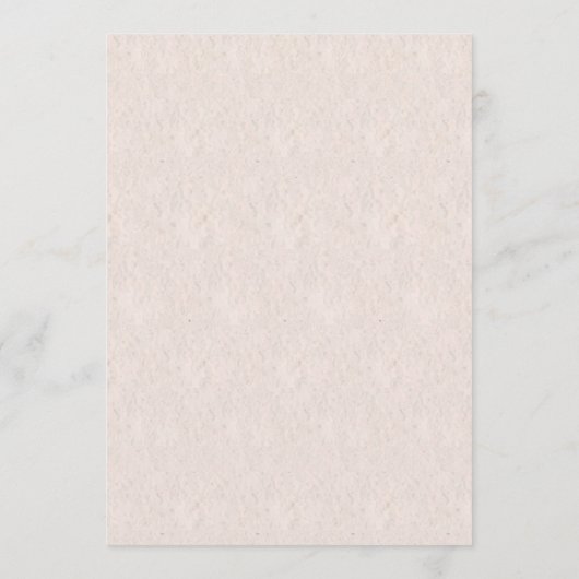 Cocktail Drink Menü "Watercolor" Menükarte (Rückseite)