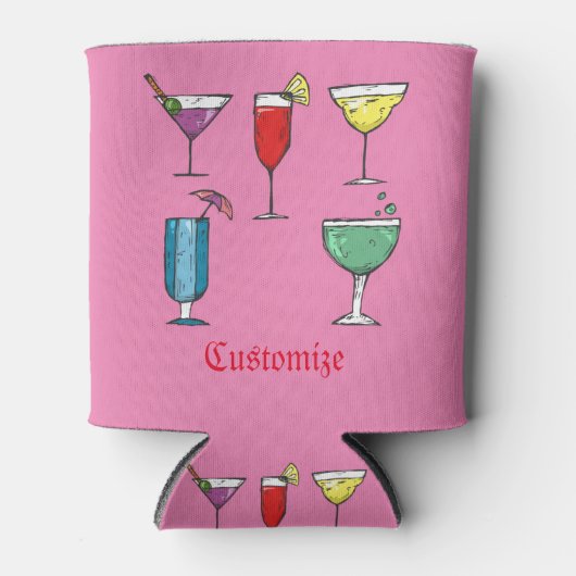 Cocktail Drink Sortiment Thunder_Cove Dosenkühler (Vorderseite)