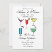 Cocktail Drink Sortiment Thunder_Cove Einladung (Vorderseite)