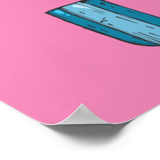 Cocktail Drink Sortiment Thunder_Cove Poster (Ecke)