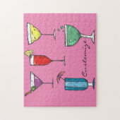 Cocktail Drink Sortiment Thunder_Cove Puzzle (Vertikal)