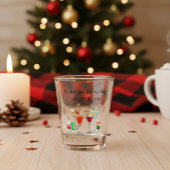 Cocktail Drinken Funny Sprichwort Weihnachten Schnapsglas