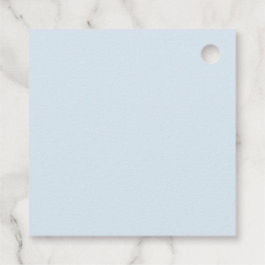 Cocktail Drinks Paare Dusche Danke Geschenkanhänger (Rückseite)