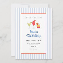 Cocktail Drinks Pool Party Erwachsene Geburtstag