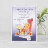 Cocktail © einladung (Stehend Vorderseite)