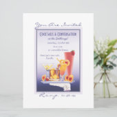 Cocktail © einladung (Stehend Vorderseite)