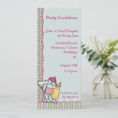 Cocktail-Einladung Einladung (Stehend Vorderseite)