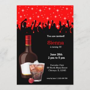 Cocktail * Farbe wählen Einladung