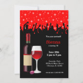 Cocktail * Farbe wählen Einladung (Vorderseite)